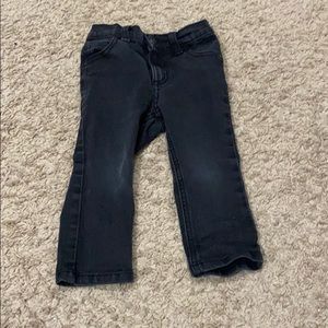 Black rocker jeans